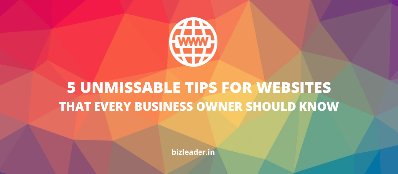 5 Tips for Websites